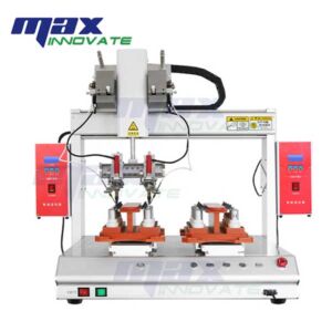 Double Head Double Platform Desktop Soldering Machine